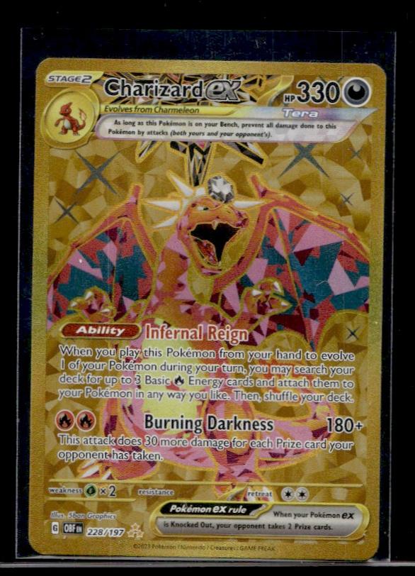 2023 Pokemon OBF EN #228/197 Charizard ex Hyper Rare