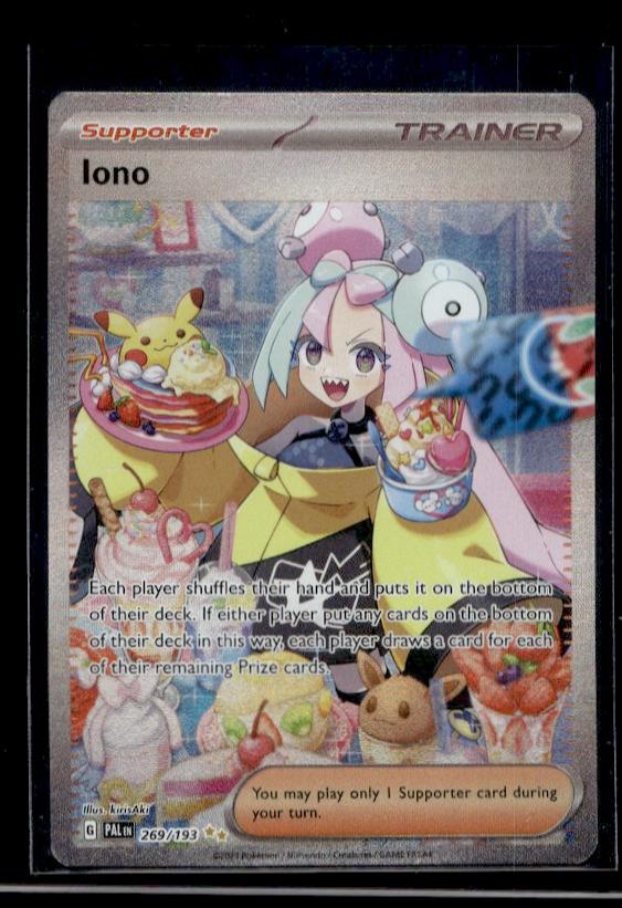 2023 Pokemon PAL EN #269/193 Iono Special Illustration Rare     