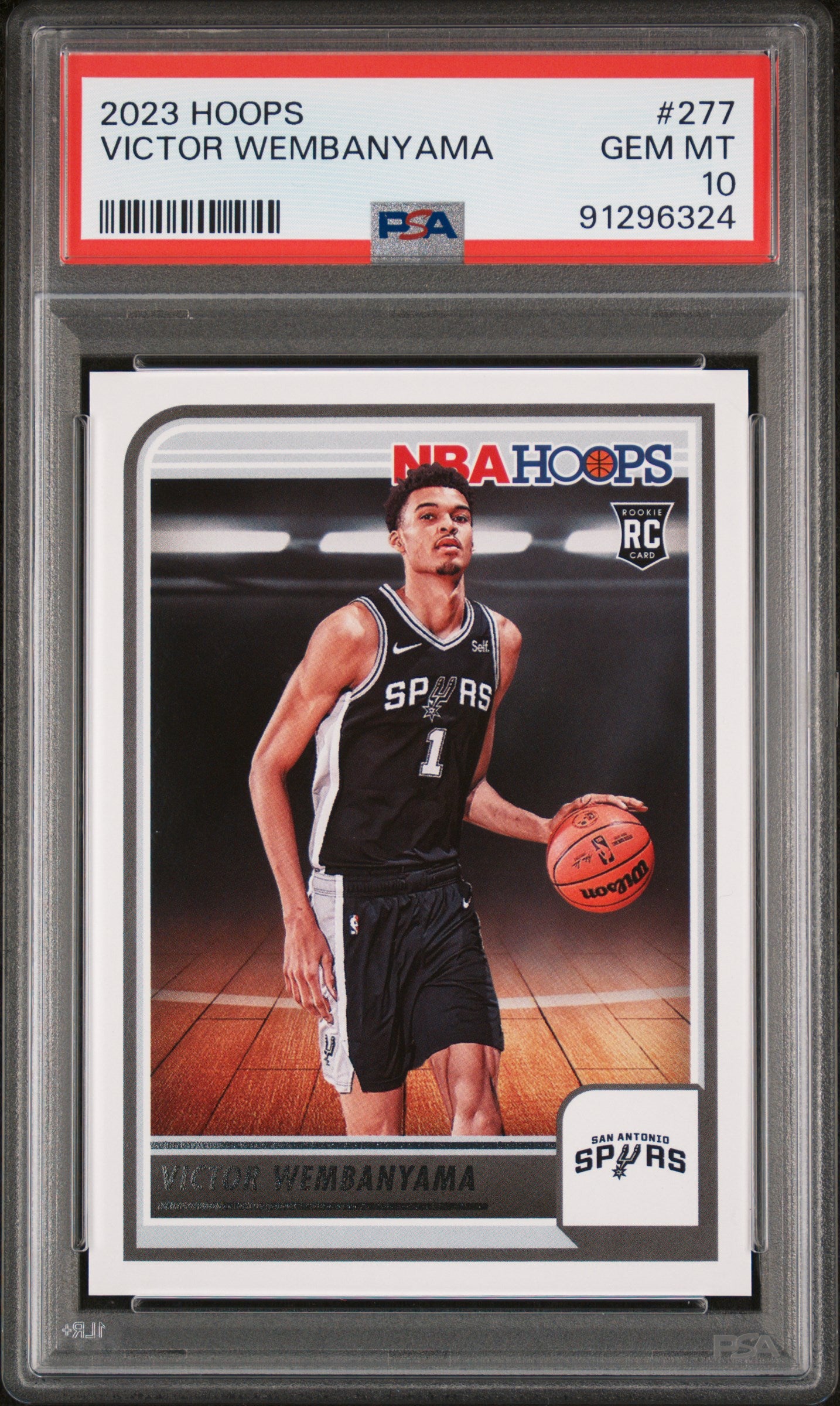 2023 Hoops #277 Victor Wembanyama PSA 10