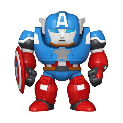 Funko Bitty Pop! Bitty Bot: Marvel What If - Captain America Mech with Captain America