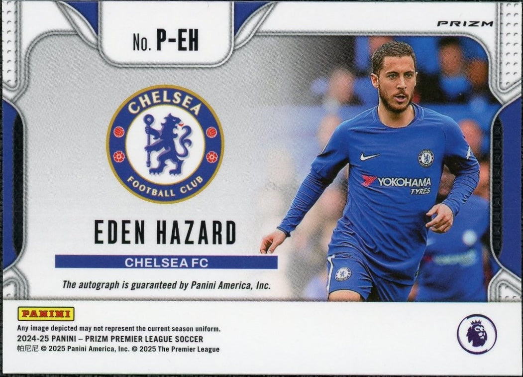 2024 Prizm Premier League P-EH Eden Hazard Penmanship Signatures Choice