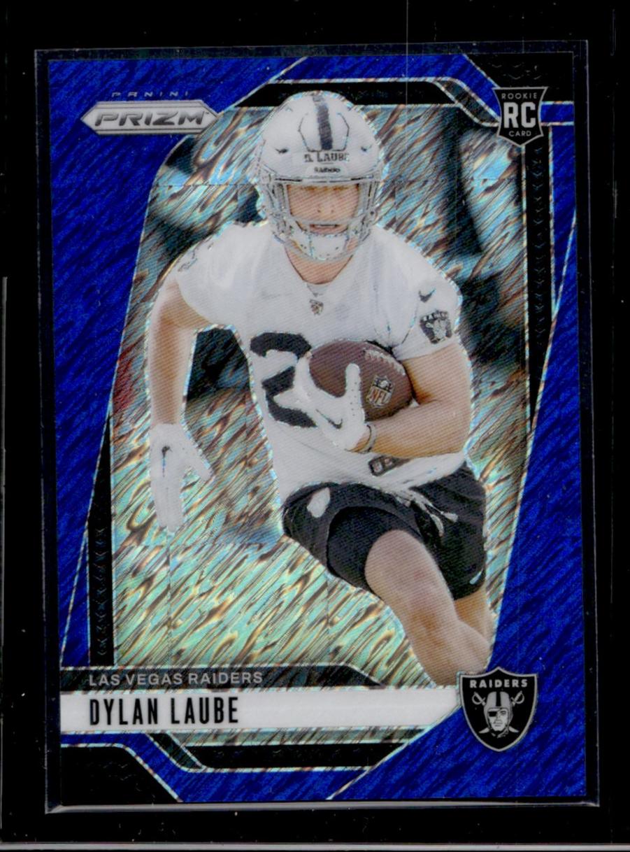 2024 Panini Prizm Rookie Blue Shimmer /25 #330 Dylan Laube