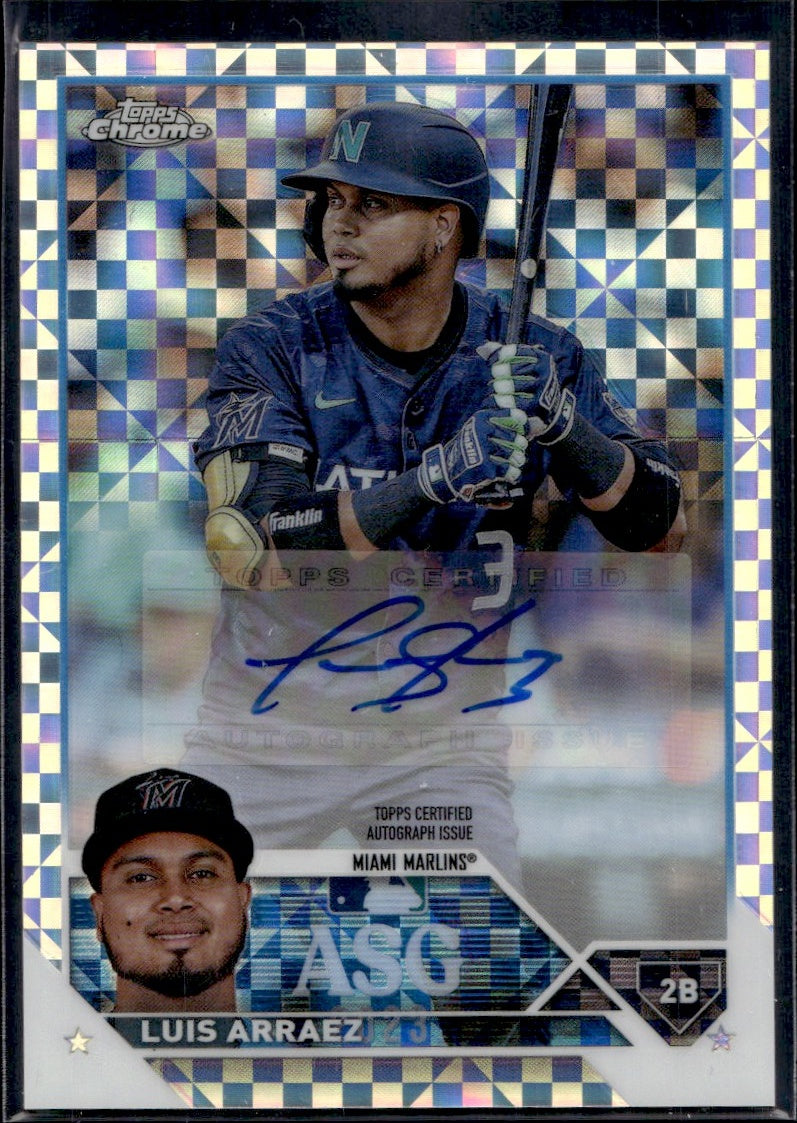 2023 Topps Chrome ASG Auto Xfractor /125 #ASG-ALA Luis Arraez