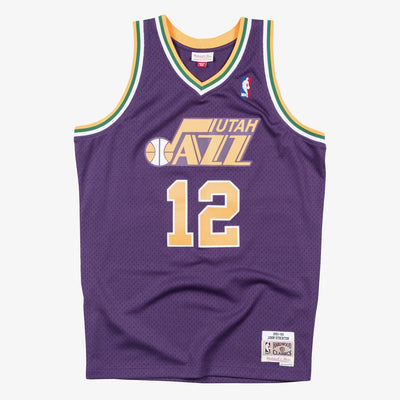 Mitchell & Ness John Stockton Purple Utah Jazz 1991/92 Hardwood Classics Swingman Player Jersey