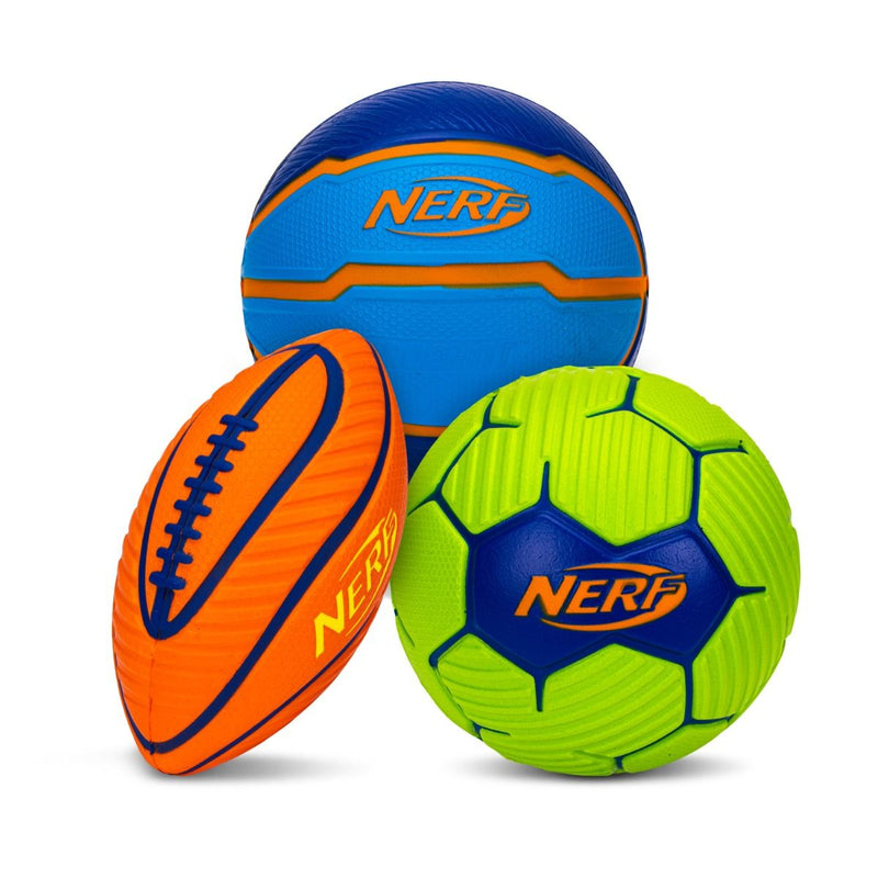 Franklin Sports Nerf Mini Foam Ball Set - 3 Pack