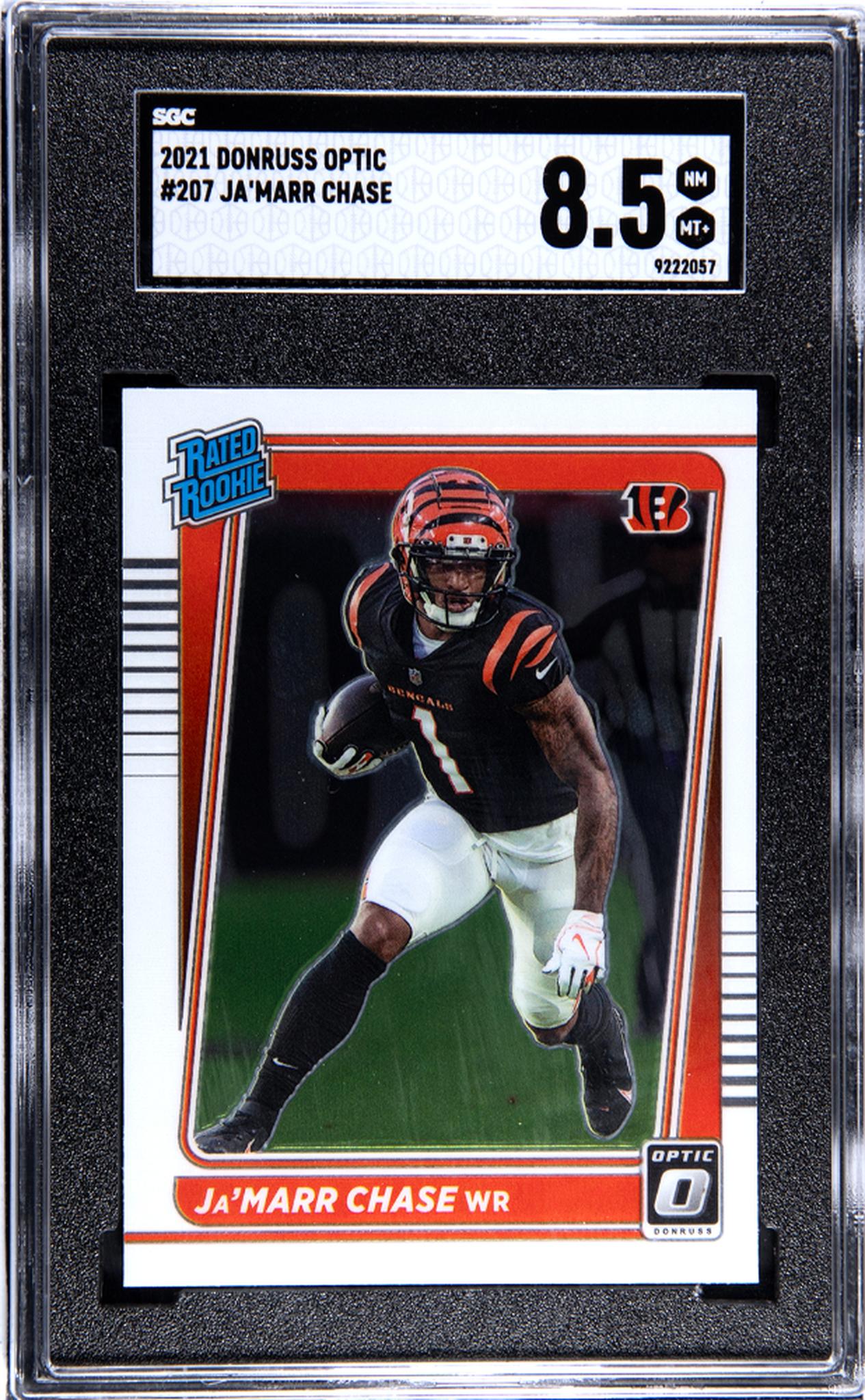 2021 Panini Donruss Optic #207 Ja'Marr Chase  SGC 8.5