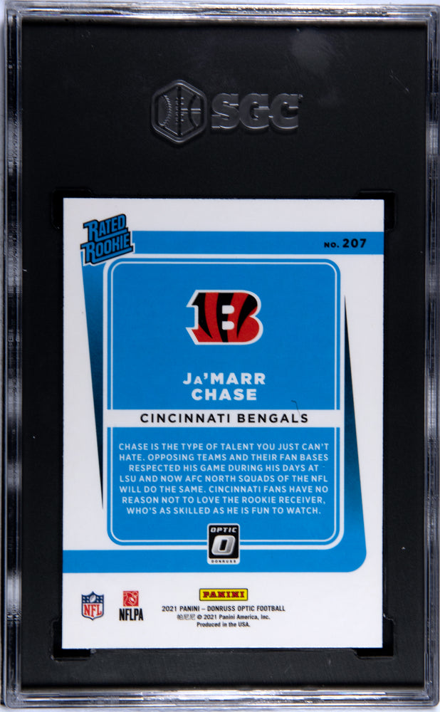 2021 Panini Donruss Optic #207 Ja'Marr Chase  SGC 8.5