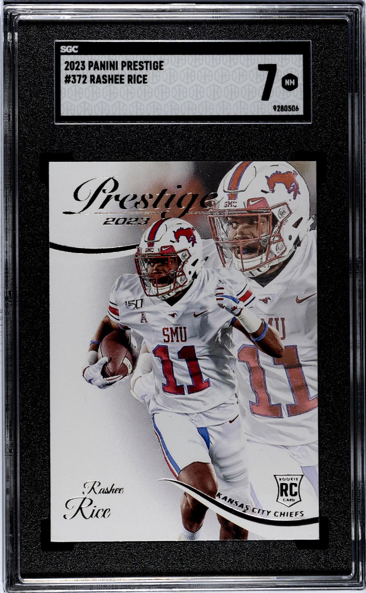 2023 Panini Prestige #372 Rashee Rice SGC 7