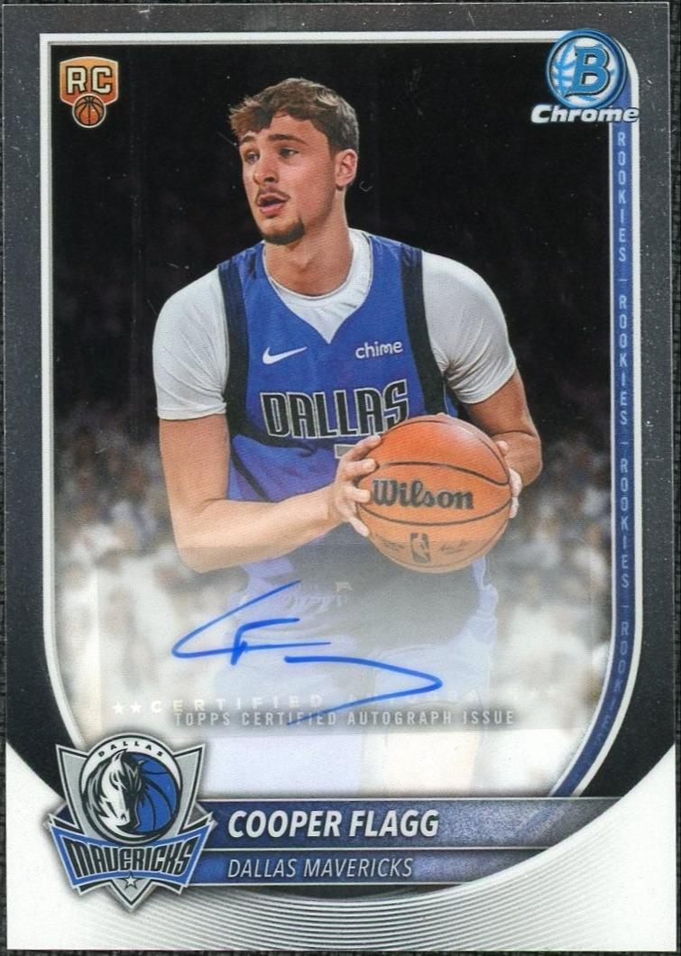 2025 Bowman Chrome BCA-CF Cooper Flagg Auto