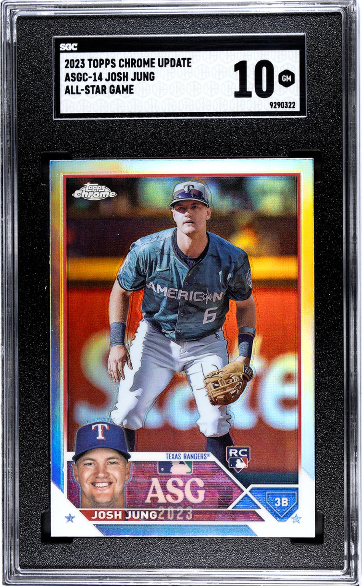 2023 Topps Chrome #ASGC-14 Josh Jung All-Star Game Rookie  SGC 10