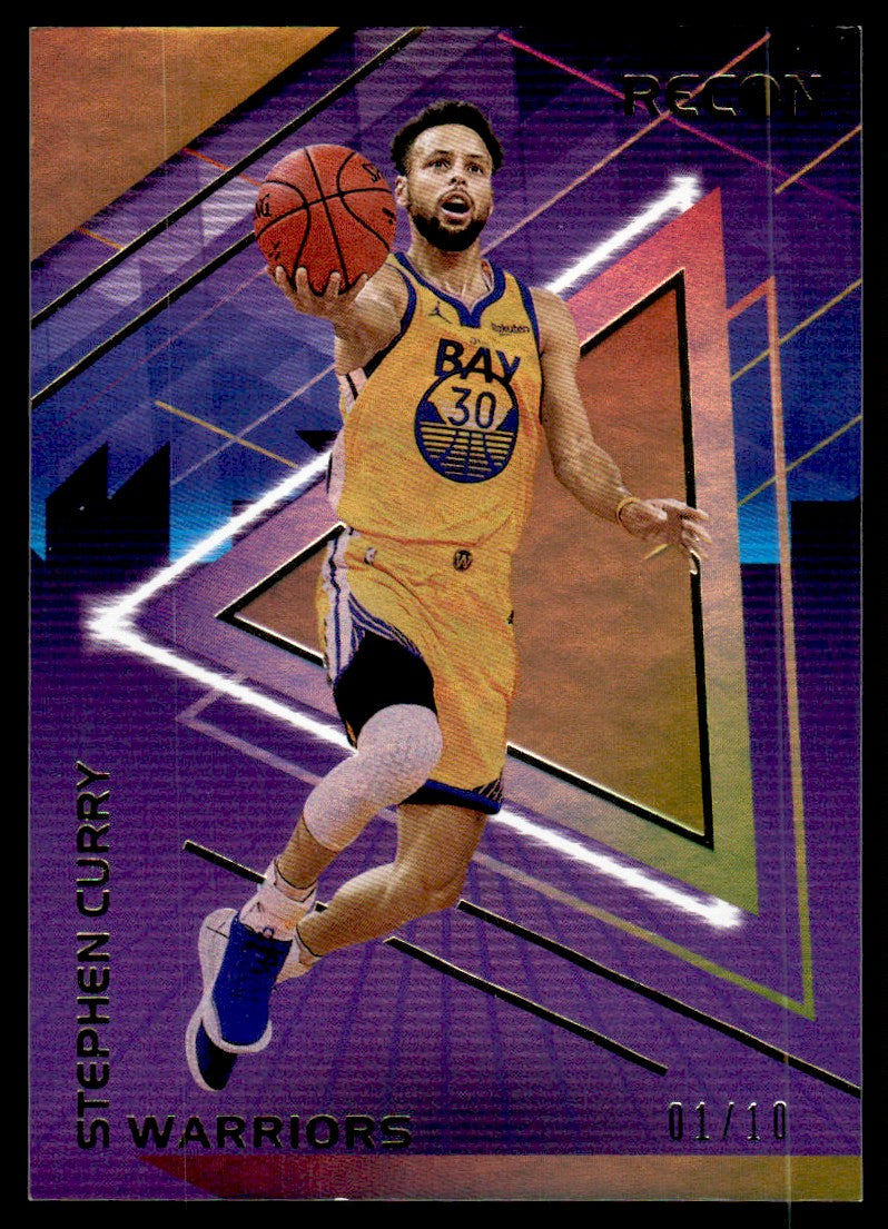 2020 Panini Recon Gold /10 #27 Stephen Curry