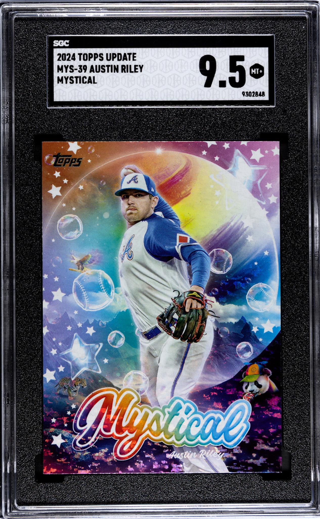 2024 Topps #MYS-39 Austin Riley Mystical SGC 9.5