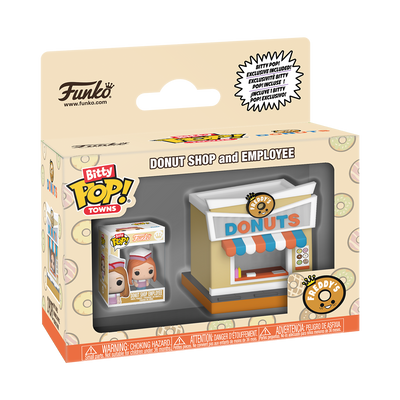Funko Bitty Pop! Town: Bitty City - Donut Shop with Employee