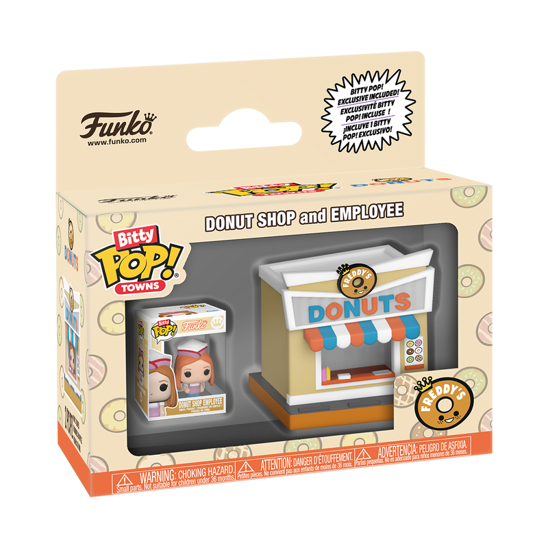 Funko Bitty Pop! Town: Bitty City - Donut Shop with Employee
