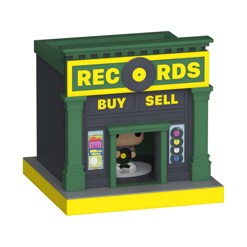 Funko Bitty Pop! Town: Bitty City - Record Store with Patron