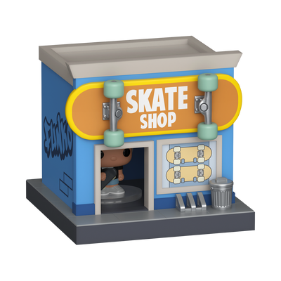Funko Bitty Pop! Town: Bitty City - Skateboarder & Skate Shop