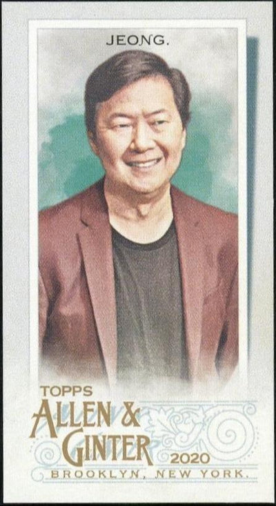 2020 Topps Allen & Ginter Ken Jeong #167 The World's Champions /25