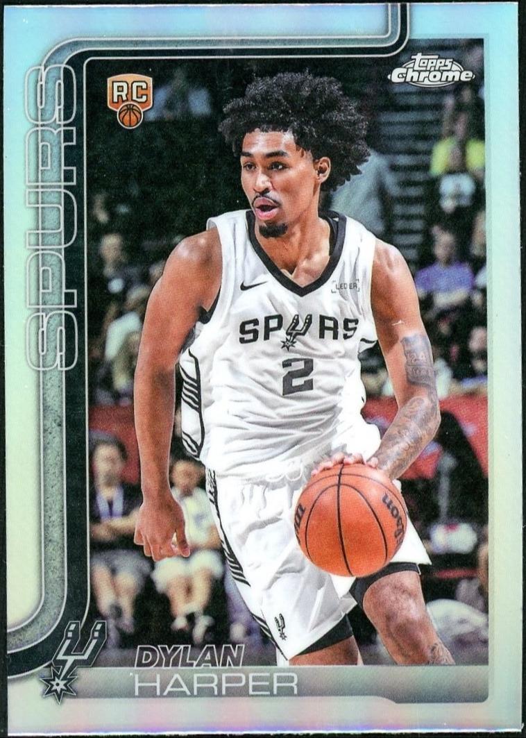 2025 Topps Chrome #252 Dylan Harper Refractor