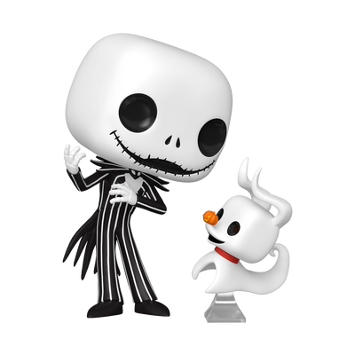 Funko Pop! & Buddy: The Nightmare Before Christmas - Jack Skellington with Zero