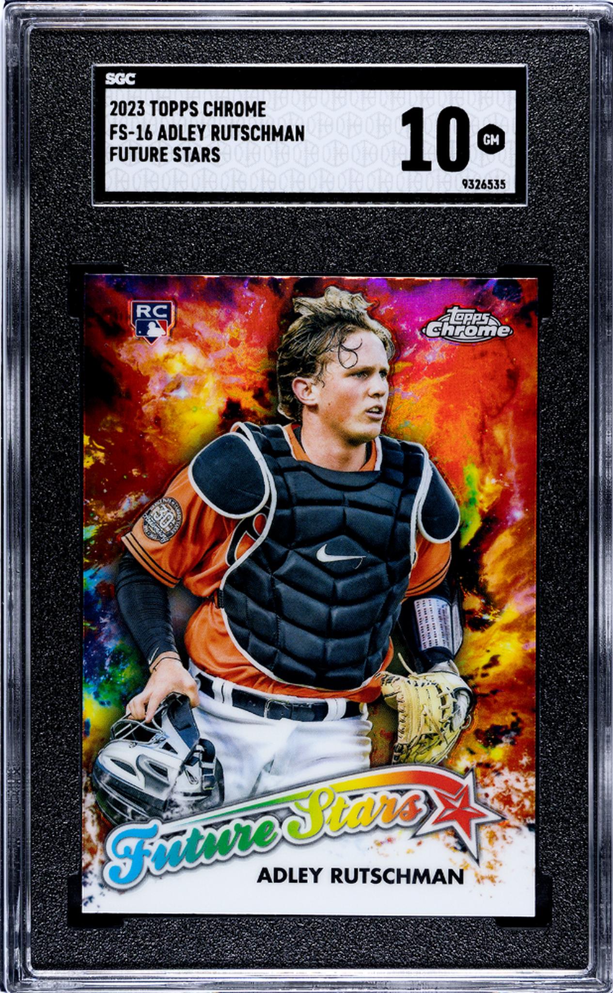 2023 Topps Chrome Future Stars Adley Rutschman #FS-16 RC SGC 10
