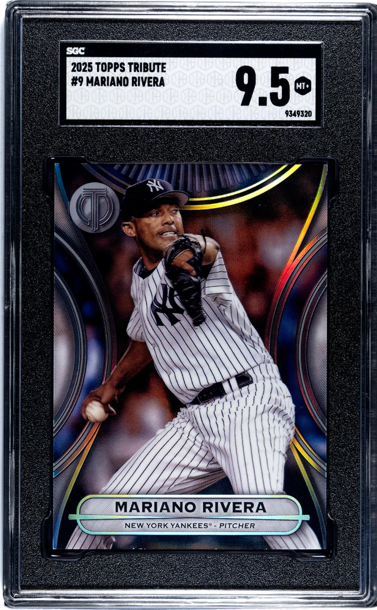 2025 Topps Tribute #9 Mariano Rivera SGC 9.5