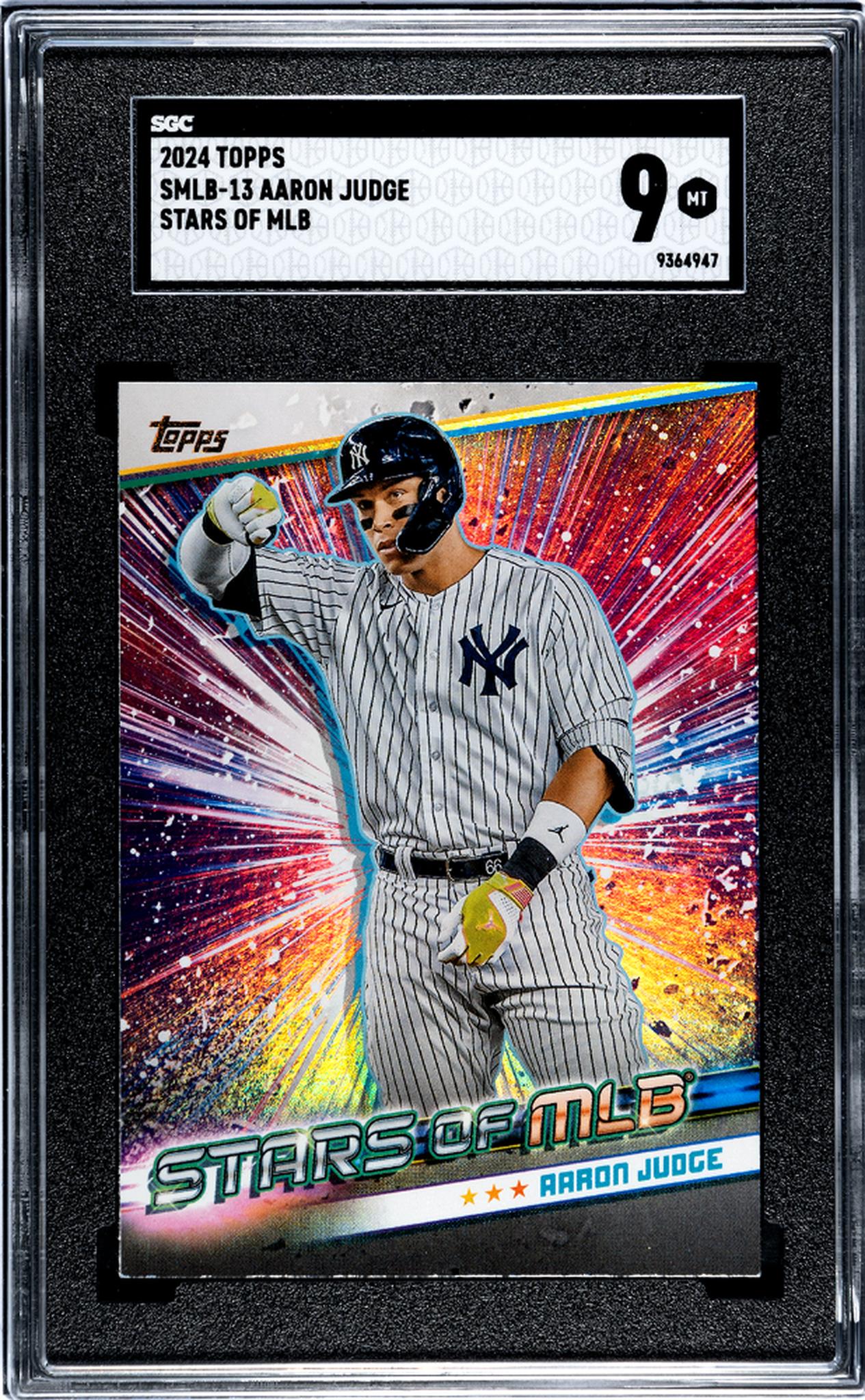 2024 Topps Stars of MLB Aaron Judge #SMLB-13 SGC 9