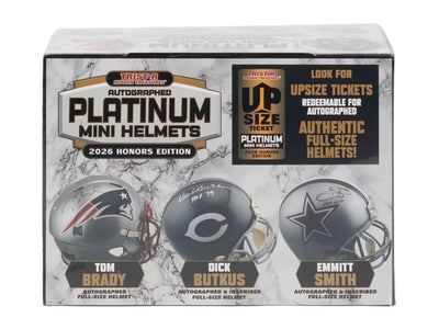 2026 Tristar Football Autographed Mini Helmet Box - Live Break Personal Box