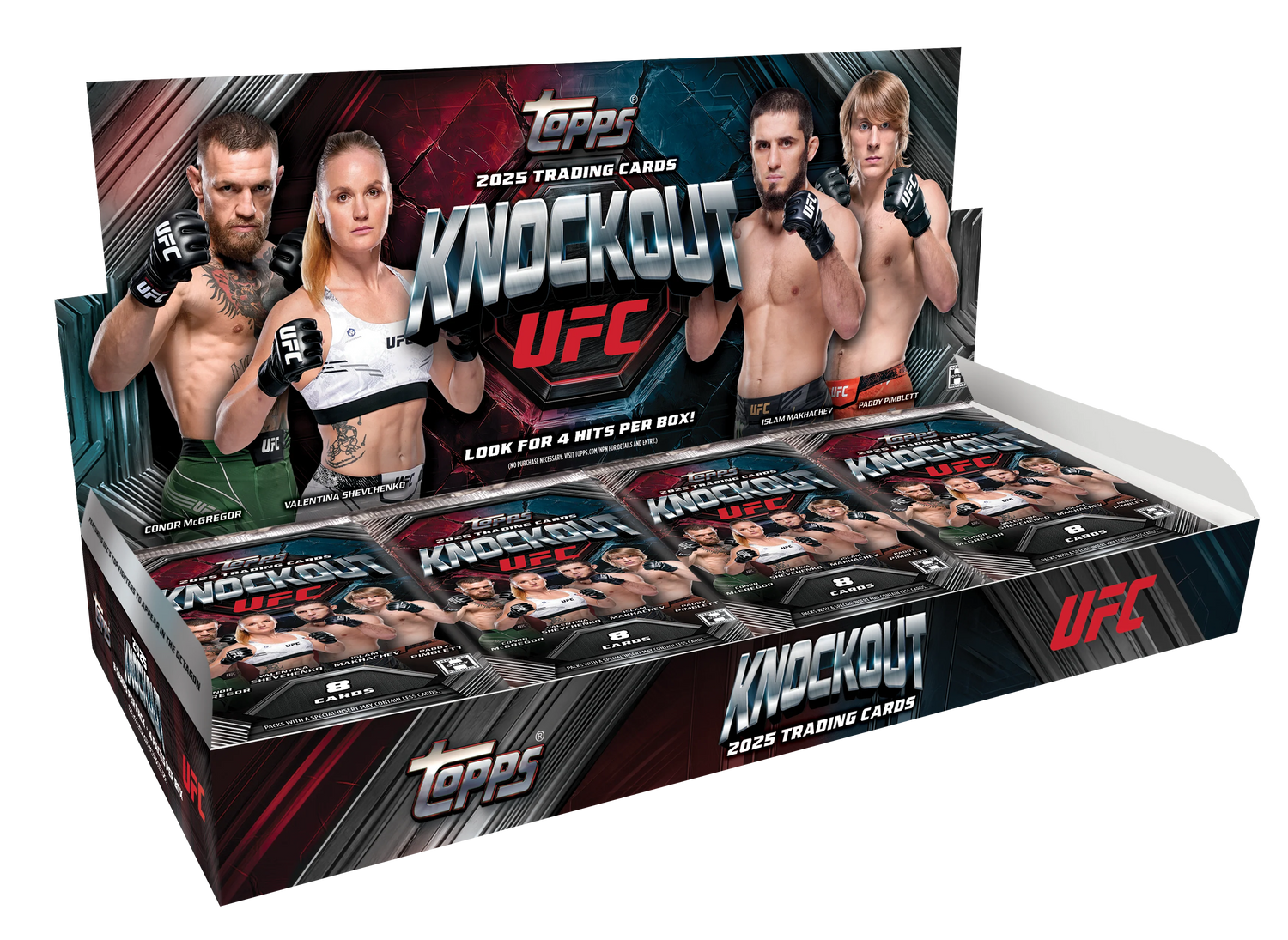 2025 Topps UFC Knockout Hobby Box (Pre-Order)