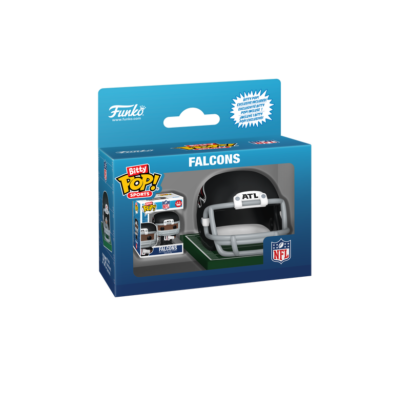 Funko Bitty Pop!: NFL - Atlanta Falcons Helmet & Player