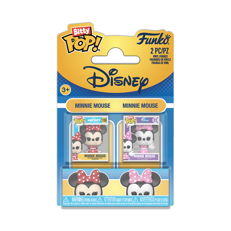 Funko Bitty Pop!: Disney - Minnie Mouse 2-Pack