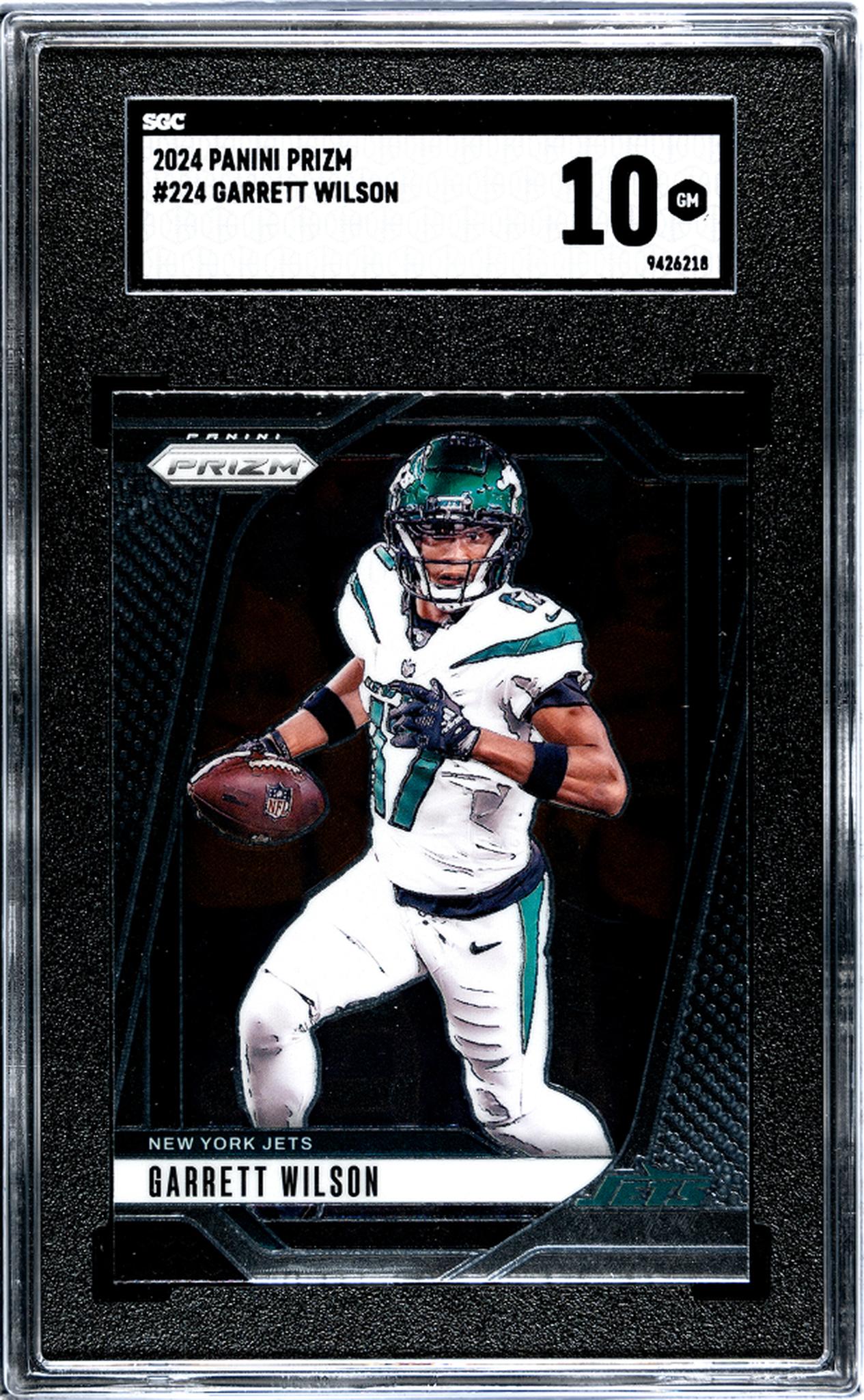 2024 Panini Prizm Garrett Wilson #224 SGC 10