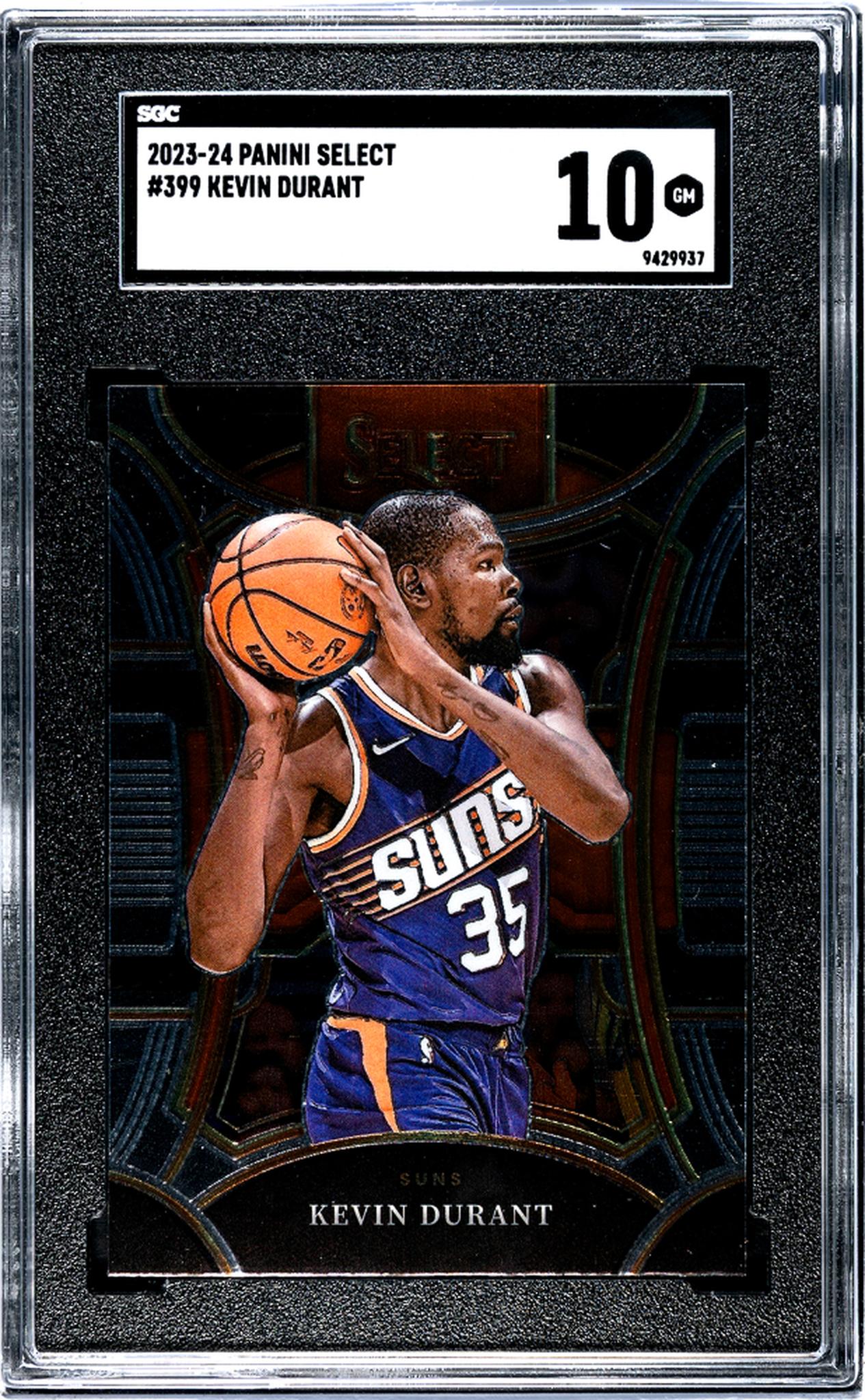 2023-24 Panini Select #399 Kevin Durant SGC 10