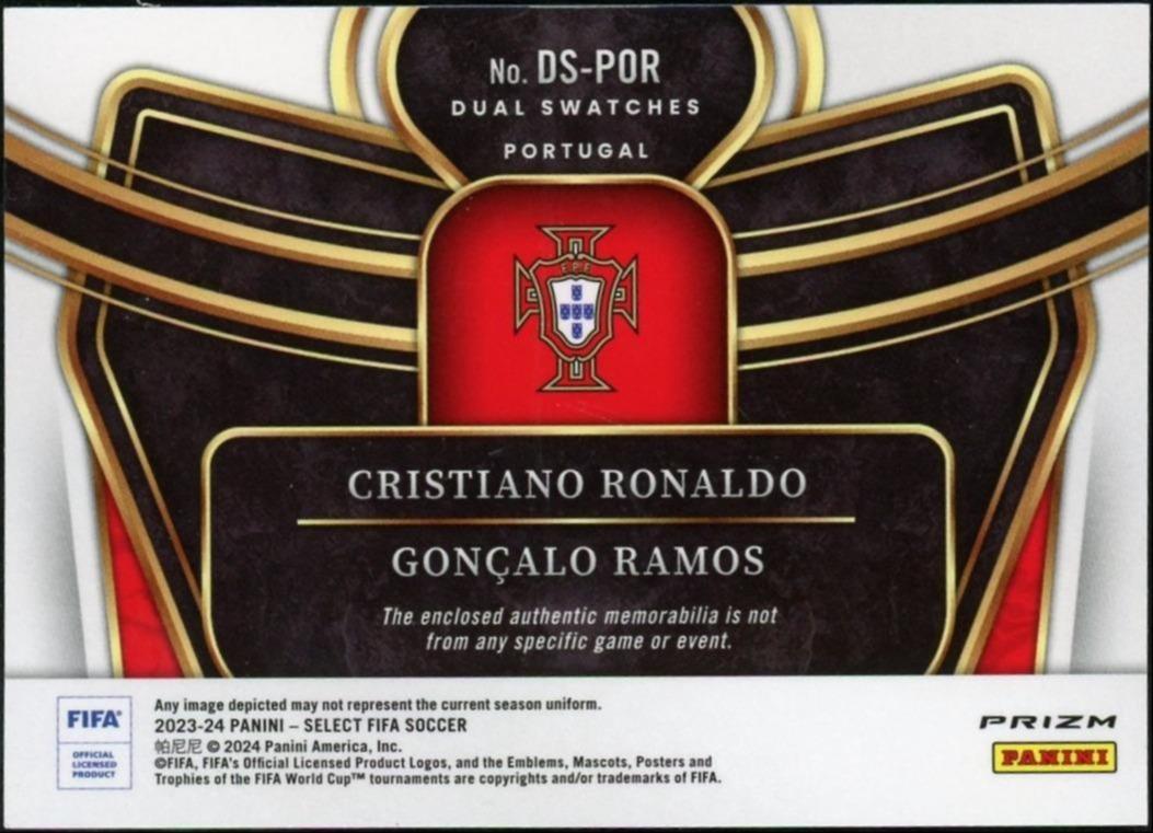 2023-24 Select DS-POR Ronaldo Ramos Dual Swatches