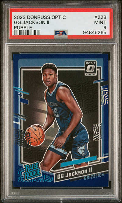 2023 Donruss Optic GG Jackson II #228 Purple PSA 9