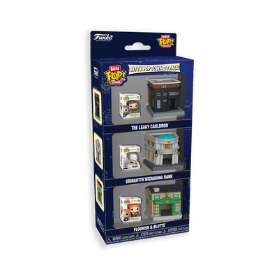 Funko Bitty Pop! Town: Harry Potter - Diagon Alley Series 1 3-Pack