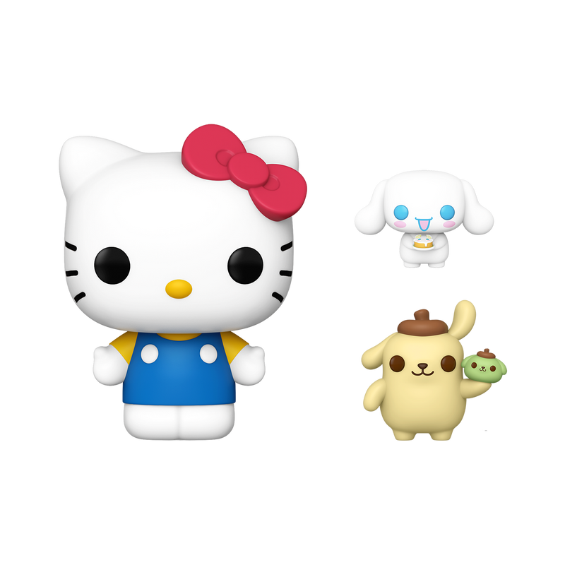 Funko Pop! Jumbo & Buddies: Hello Kitty - Hello Kitty with Cinnamoroll & Pompompurin 3-Pack