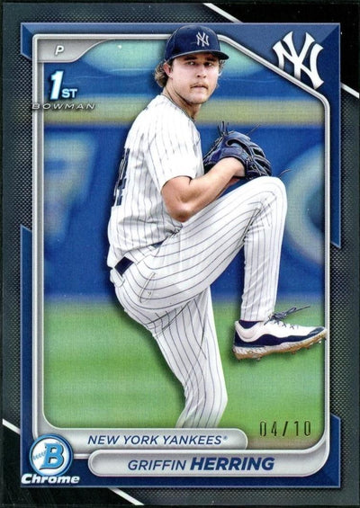 2024 Bowman Chrome Griffin Herring #BDC-173 1st Bowman /10