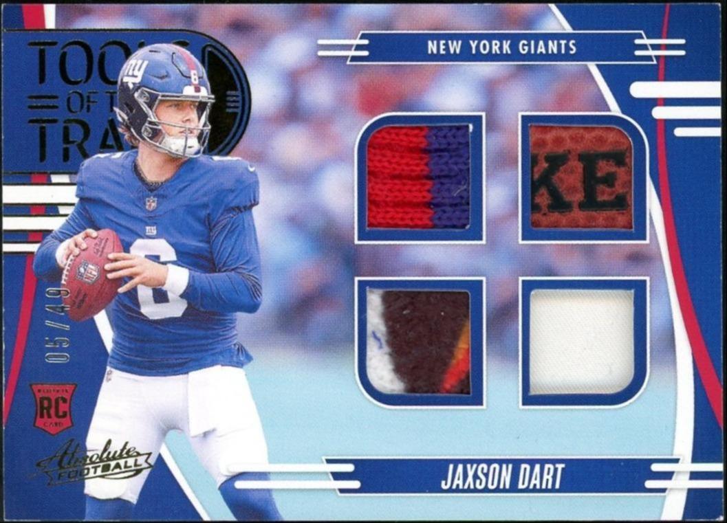2025 Absolute Jaxson Dart Tools Of The Trade /49