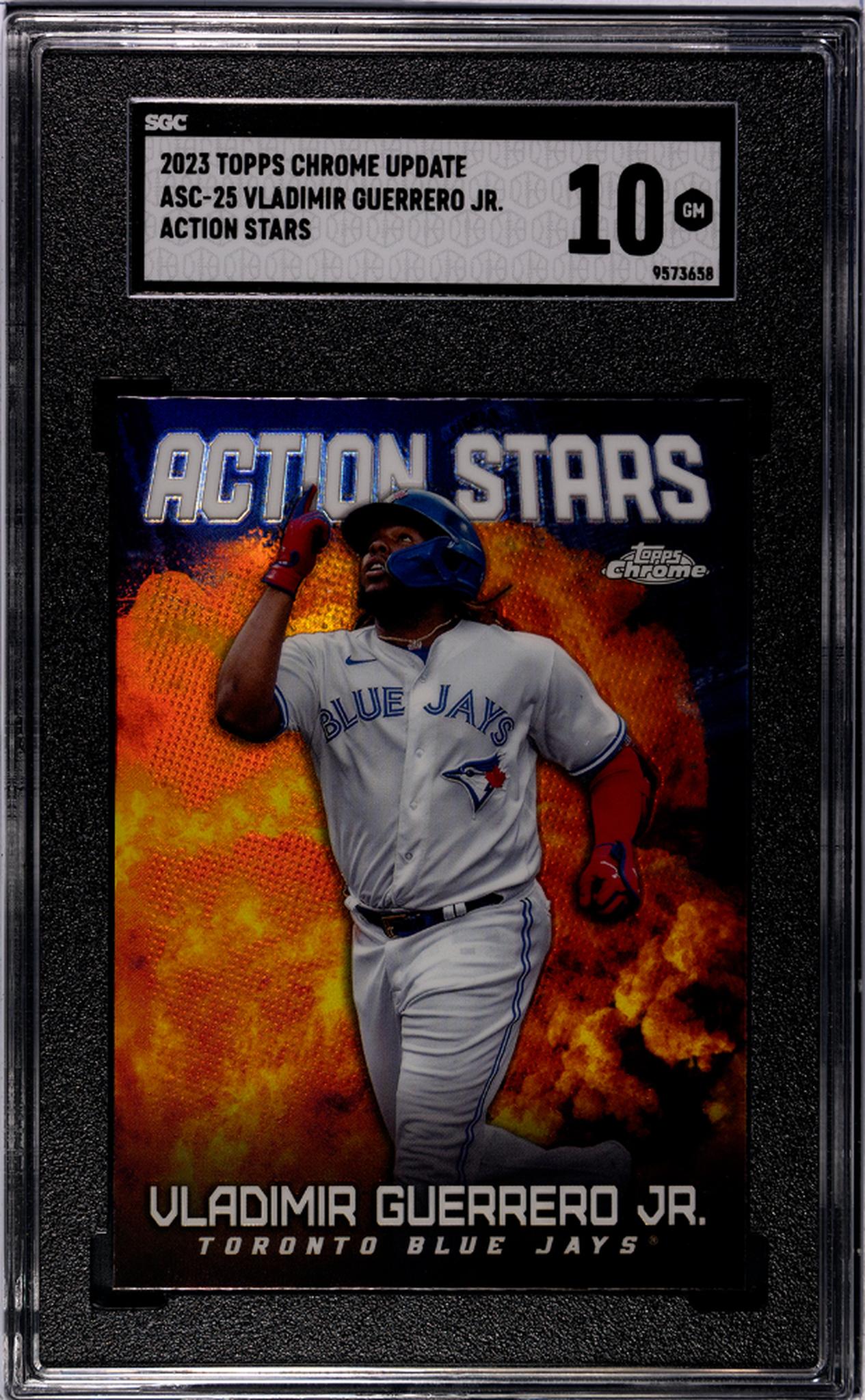 2023 Topps Chrome Update Action Stars Vladimir Guerrero Jr. #ASC-25 SGC 10