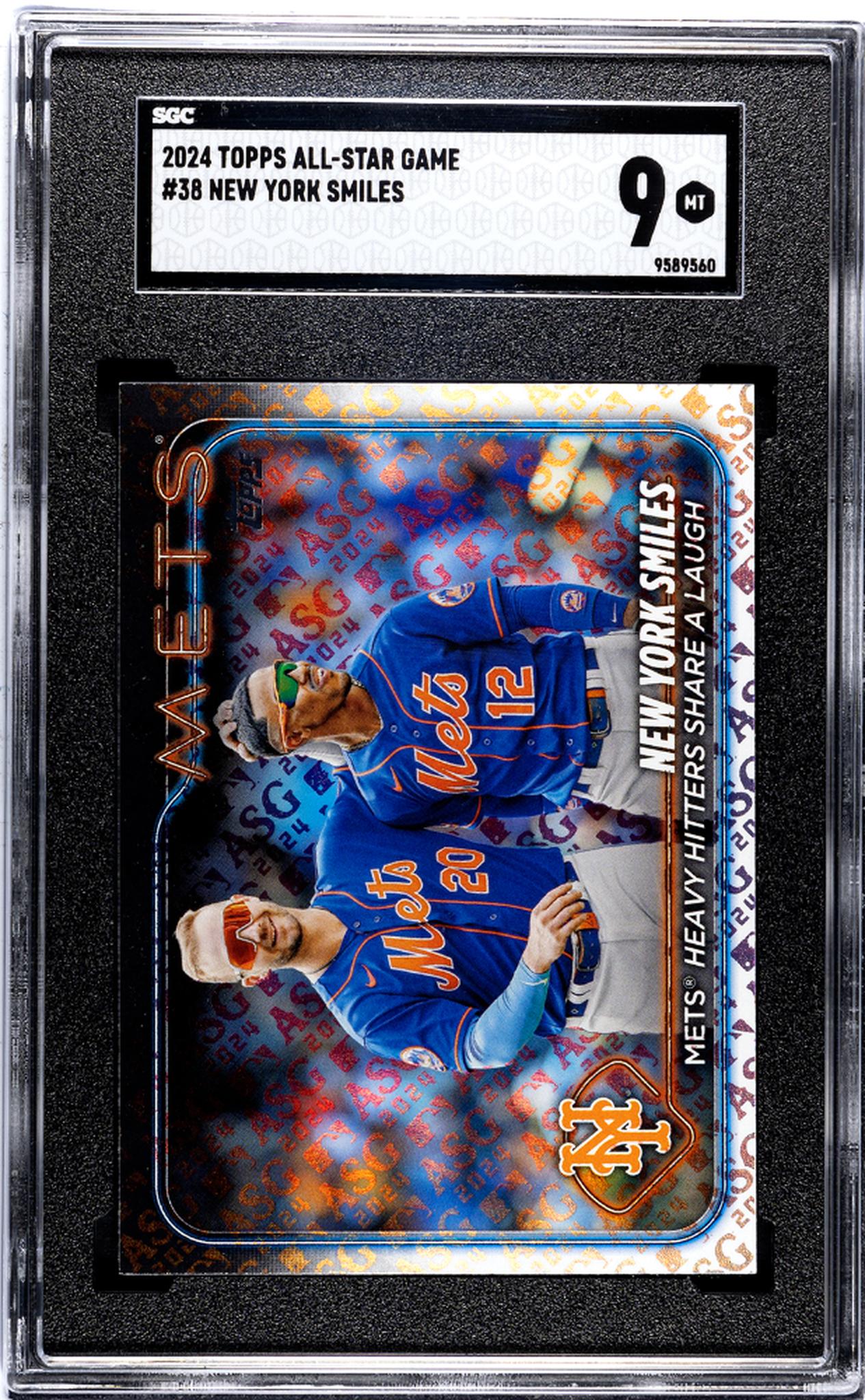 2024 Topps All-Star Game #38 New York Smiles SGC 9
