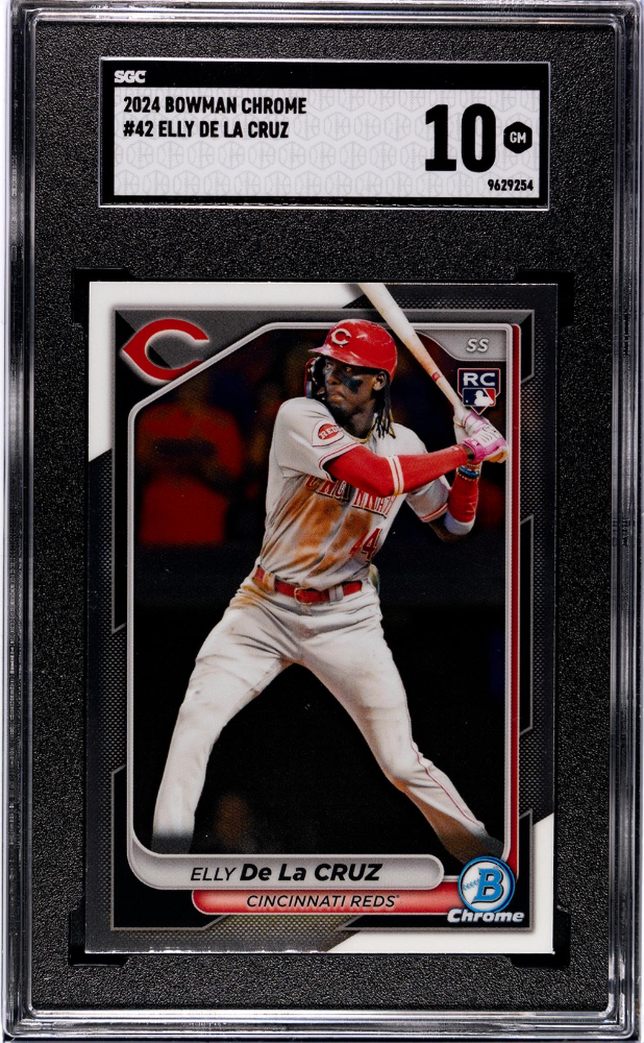2024 Bowman Chrome #42 Elly De La Cruz SGC 10