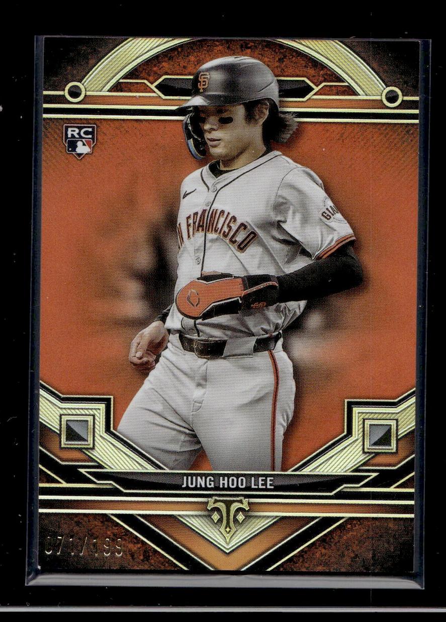 2024 Topps Triple Threads #94 Jung Hoo Lee Rookie /199 San Francisco Giants