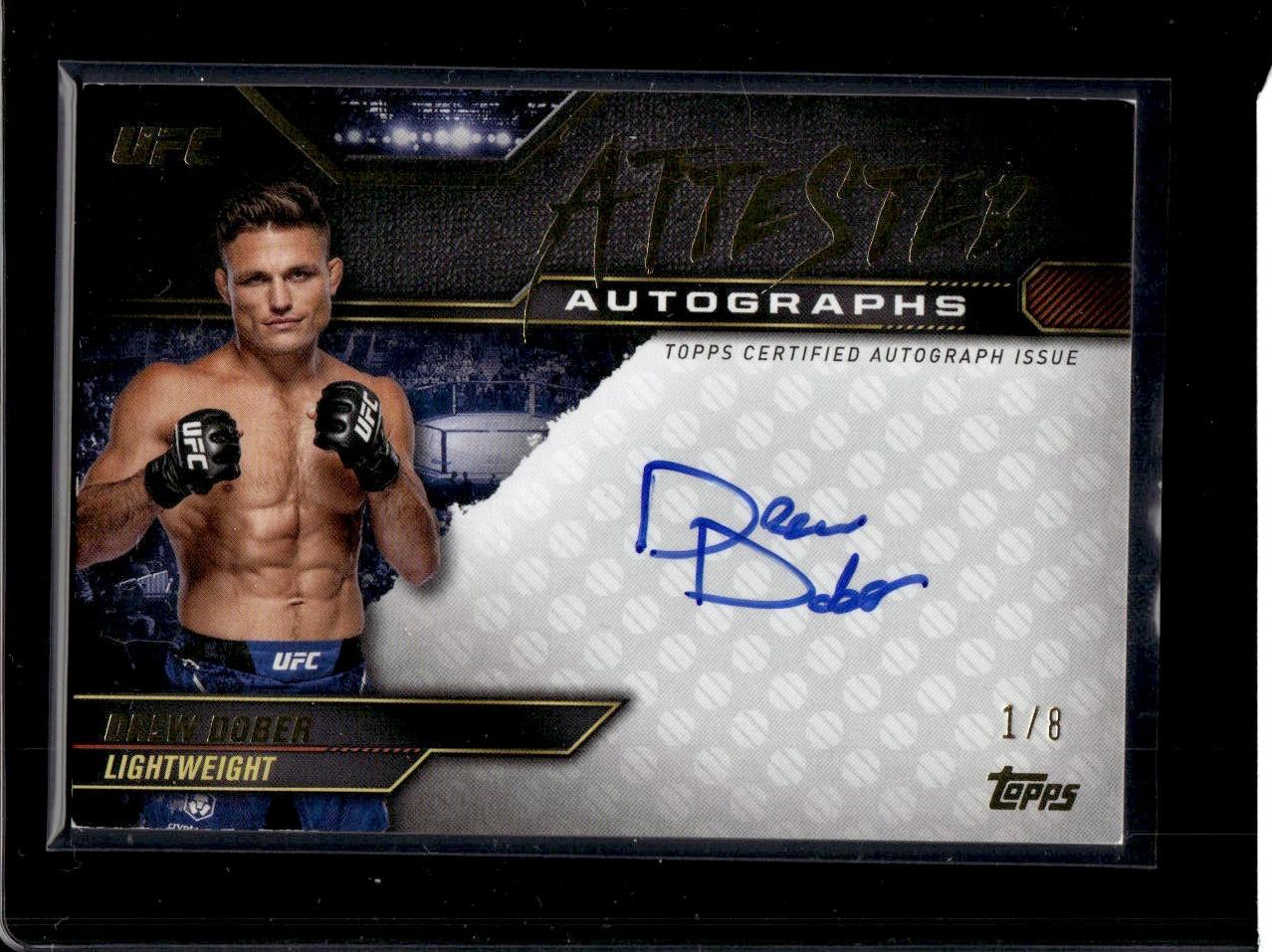 2024 Topps Attested Autographs #ATT-DDR Drew Dober Attested Autographs /8