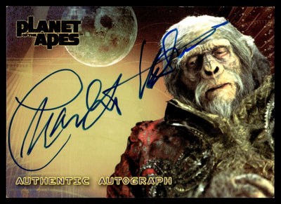 2001 Topps Planet of the Apes Charlton Heston as Thade's Father Authentic Autograph