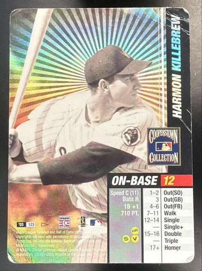 2003 MLB Showdown Harmon Killebrew #123 Cooperstown Collection