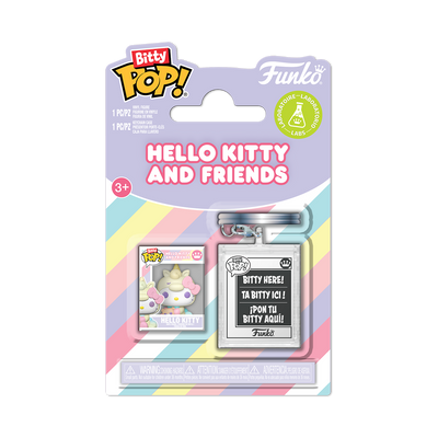 Funko Bitty Pop!: Sanrio - Hello Kitty (Unicorn) & Keychain 2-Pack