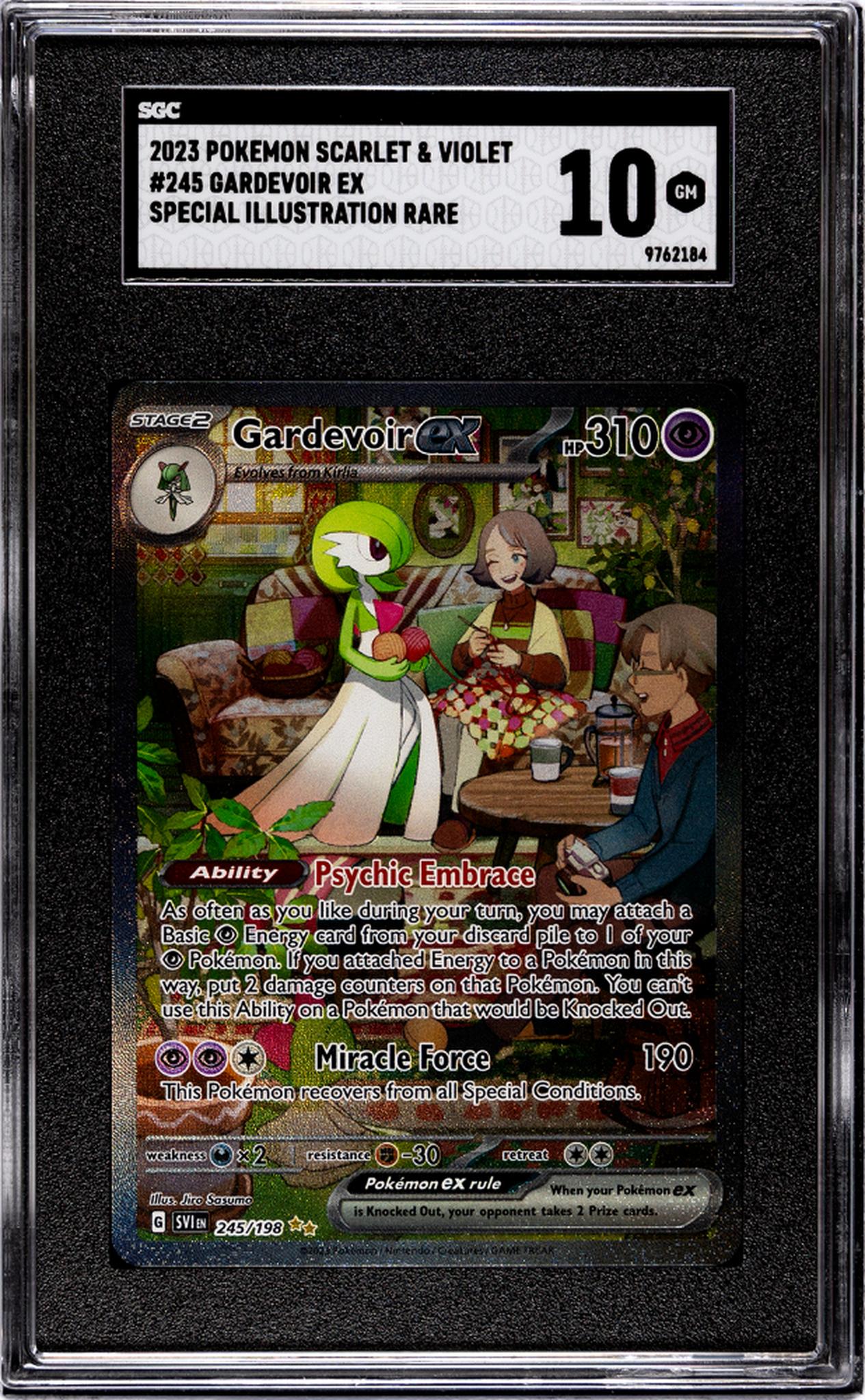 2023 Nintendo Pokemon #245/198 Gardevoir SGC 10