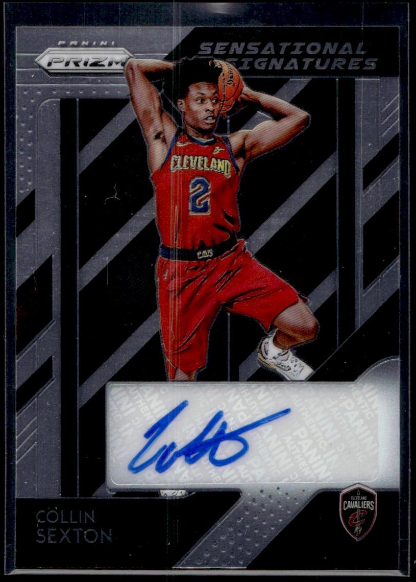 2018 Panini Prizm Collin Sexton Sensational Signatures Rookie Auto 