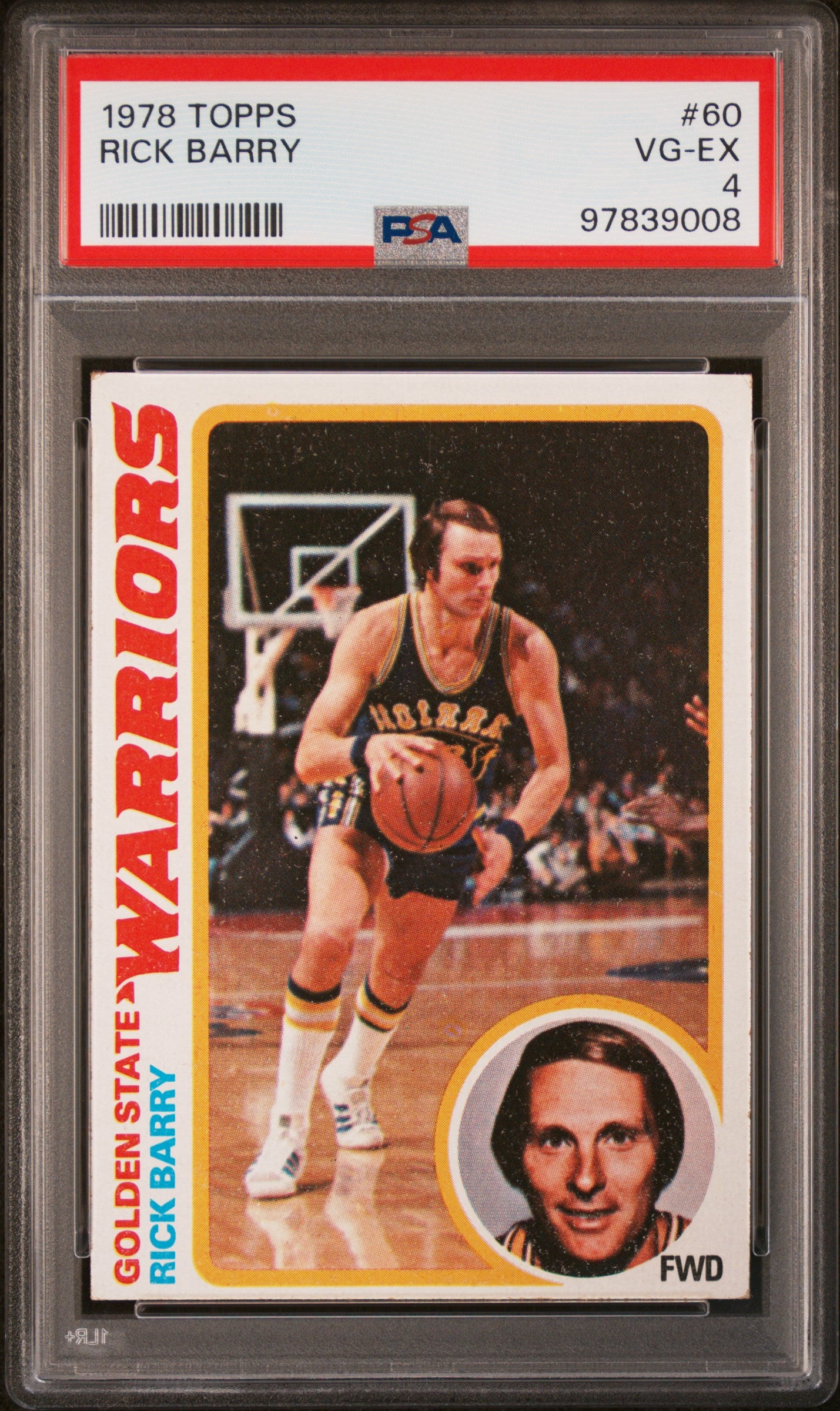 1978 Topps Rick Barry #60 PSA 4