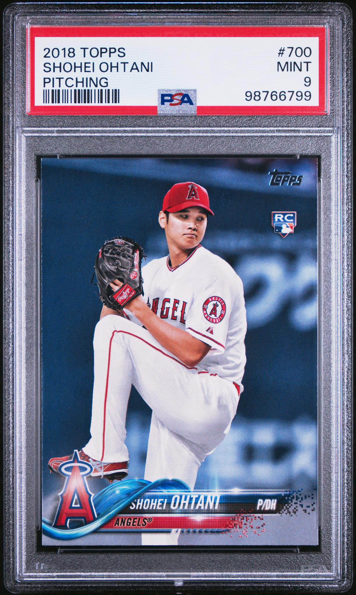 2018 Topps Series 2 Shohei Ohtani #700 RC PSA 9